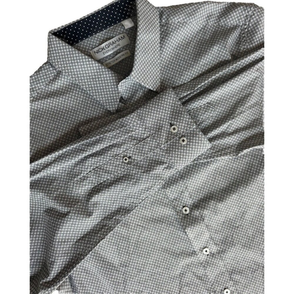 Nick Graham Everywhere Shirt NEW Long Sleeve Button Down XL Stretch Modern Fit
